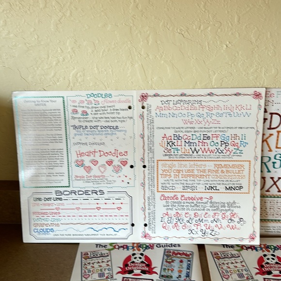 8 Scrapbooking & Creative Lettering Books - Picture 3 of 10